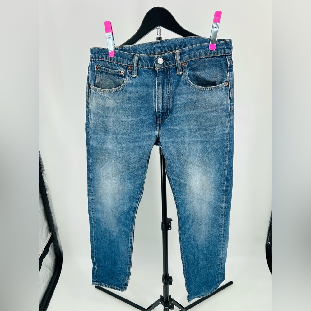 Levi's 512 Blue Straight Men Jeans 32x30